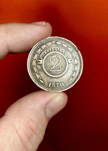 Moneda 2 Centésimos | Paraguay | 1870 | Vr 1