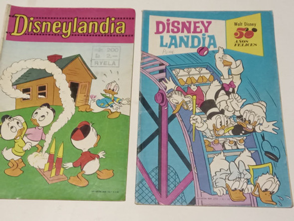 Revistas Disneylandia. Precio X 2 Revistas 0 Revistas Disneylandia. Precio X 2 Revistas 0