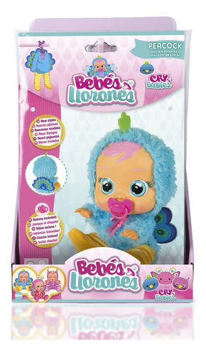 Cry Babies Pijamas Peacock Pavo Real 0