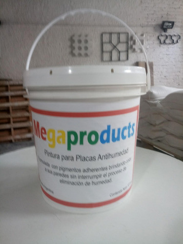 Pintura Para Placas Antihumedad X 10 Lt Color Blanco 1