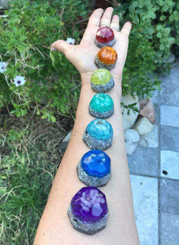 Set De Siete Orgonitas Para Reiki 1