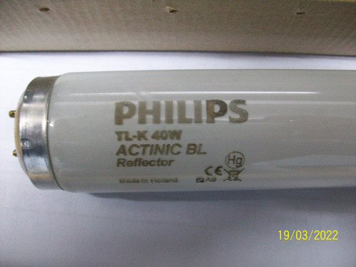 Tubo Uv 40w Modelo Tlk 40w/10r Serigrafia Uv Ect 60cm Europa 0