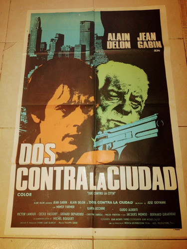 Dos Contra La Ciudad Poster Gigante De Cine!! 0