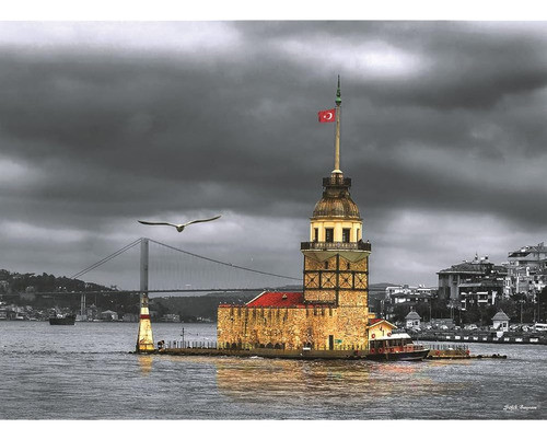 1000 Piezas - Anatolian Puzzle - Maidens Tower Nostalgia Puz 1