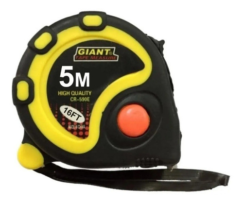 Cinta Métrica Profesional 5 Metros Giant Triple Freno 0