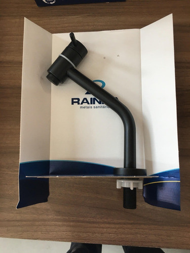 Torneira Rainha Nobre Bancada 91060c65 Preto Fosco 14cm 1