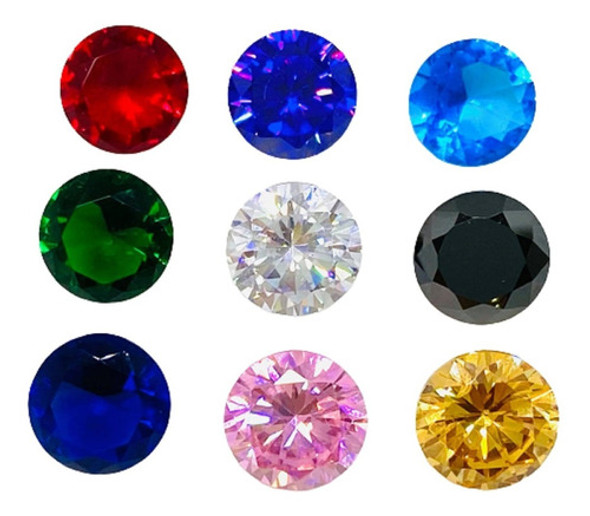 Piedra Cubic Zirconia Para Engarzar 3mm Redondo 0