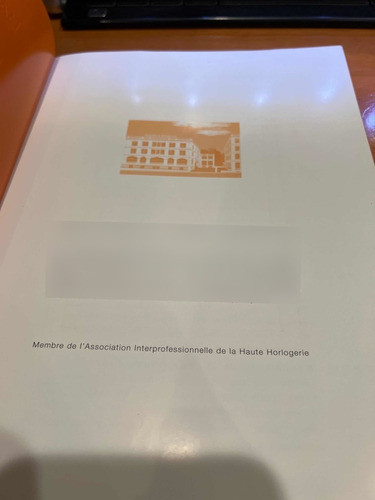 Catálogo Relojes Baume & Mercier Geneve 1830 1