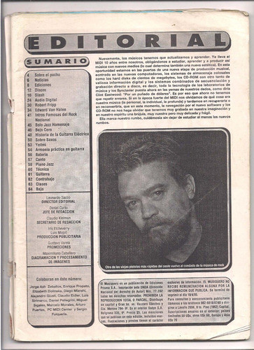 Revista El Musiquero N° 104 Van Halen Slash Guns N Roses B5 1