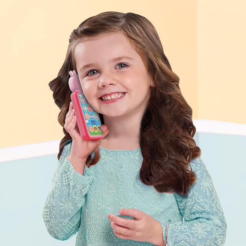 Teléfono Peppa Pig Con Luces Y Sonidos Para Niños De 1