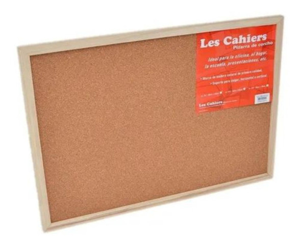 Pizarra  Corcho Marco Madera 30x45 Premium.les Cahiers 1 Pizarra  Corcho Marco Madera 30x45 Premium.les Cahiers 1