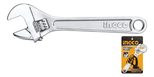 Llave Francesa Ajustable 6 (15cm) Ingco Hadw131062 Abre 0 Ma 0