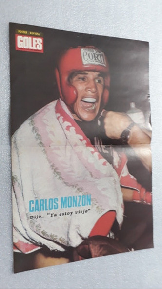 Pósters Carlos Monzón Lote De 4 Láminas Excelente Estado 0