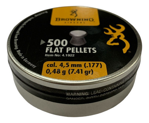 Balines Browning Airguns 4,5 Mm 48gr X 500 Unidades 1