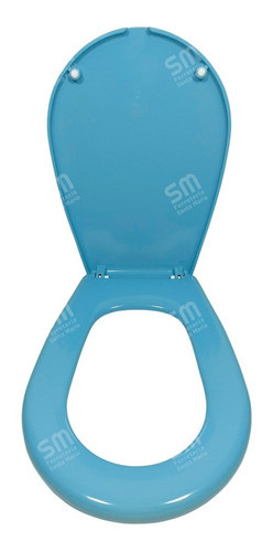 Asiento Inodoro Ariel 406 Urea Compatible C/ Pilar Celeste 0