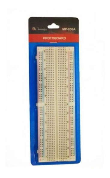 Kit Protoboard Minipa Mp830a Com Jumpers 830 Pontos 1