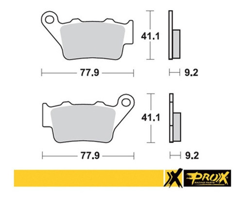 Pastilha De Freio Traseira Tm 250 Mx/en 95/00 1