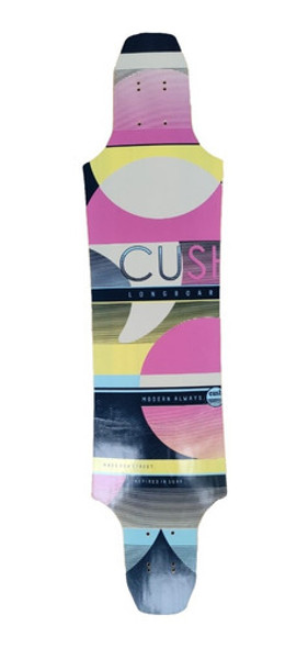 Shape Cush Longboard Skate Marfim Sm18 97x23cm 1