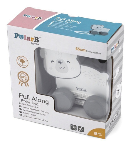 Tiracuerdas Oso Polar Juego De Arrastre 1