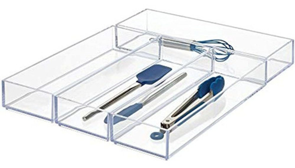 Idesign Clarity Organización De Cajones, Cocinas Y Baños Cub 0