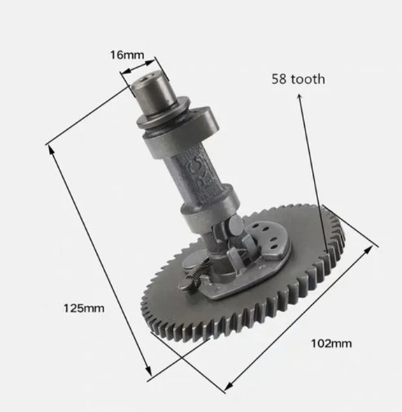 Arbol De Levas Motor Karting Generador 13hp Gx390 0