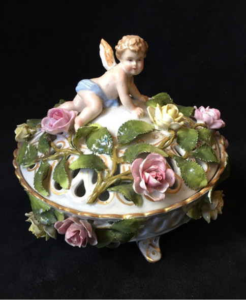 Antiguo Alajero Porcelan Alemana- La Casa De Honduras (4008) 0