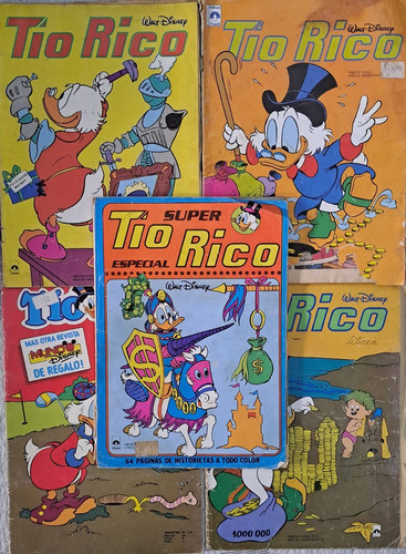 Tio Rico Revistas Lote De 6 Unidades 0
