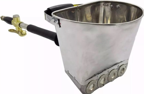 Revocadora Pala Neumatica De Pared Acero Inoxidable Lusqtoff 1