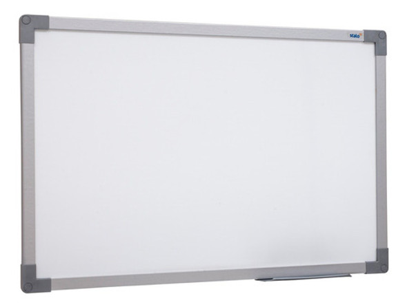 Quadro Branco Uv 60x90 Moldura Mdf Alumínio Soft Stalo 0