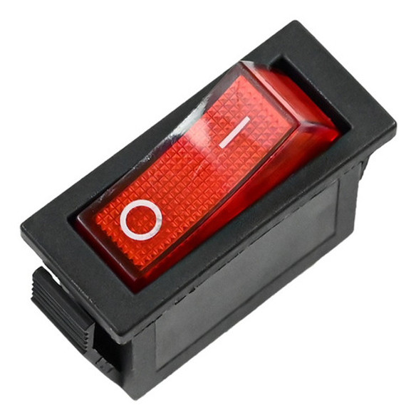 Llave Tecla  On-off Roja Centro Repuestos 0