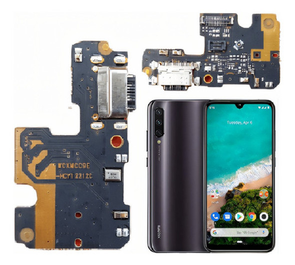 Placa De Carga Pin Para Xiaomi Redmi Mi A3 Carga Rápida 0