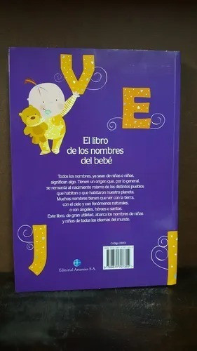 Libro De Nombres Del Bebé 4 Idiomas Artemisa 55 Milouhobbies 1