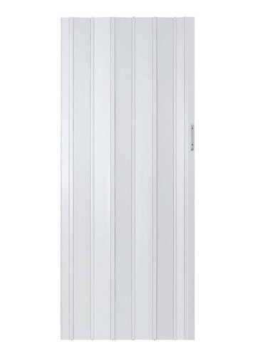 Puerta Plegadiza Pvc Ciega Blanco 74x200cm 1