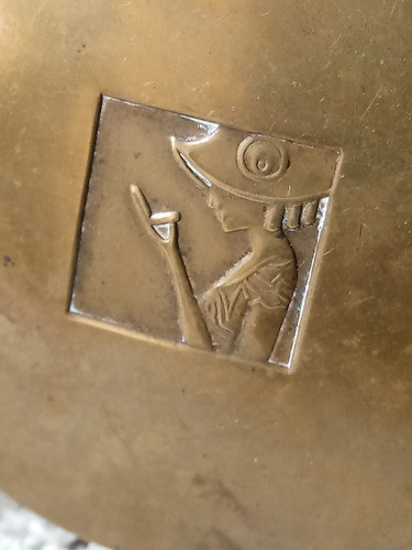 Antigua Polvera Tre Jur 1924 Coleccionable 1