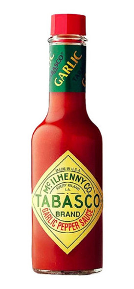Salsa Tabasco Garlic 150 Ml. X2 1 Salsa Tabasco Garlic 150 Ml. X2 1