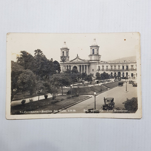 Antigua Postal Catamarca Basílica Valle Mag 59623 0