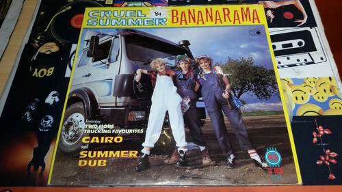 Bananarama Cruel Summer Vinilo Maxi Excelente Edicion 1983 0