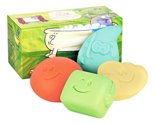 Jabones Para Niños Natura Mistureba 4 Unidades 90grs. 0