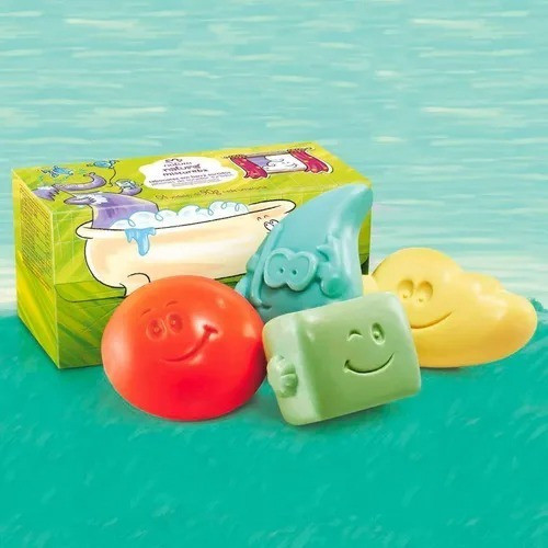 Jabones Para Niños Natura Mistureba 4 Unidades 90grs. 1