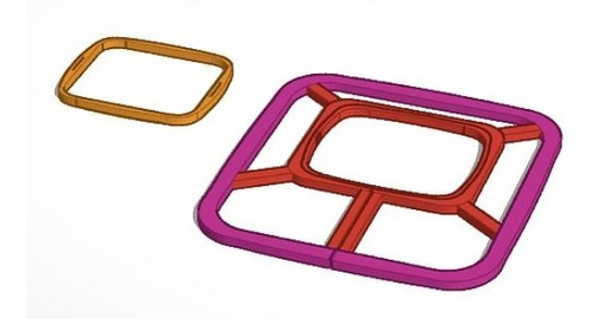 Bastidor Para Gorras Janome Mc400e, Mc500e, Mc550e 0