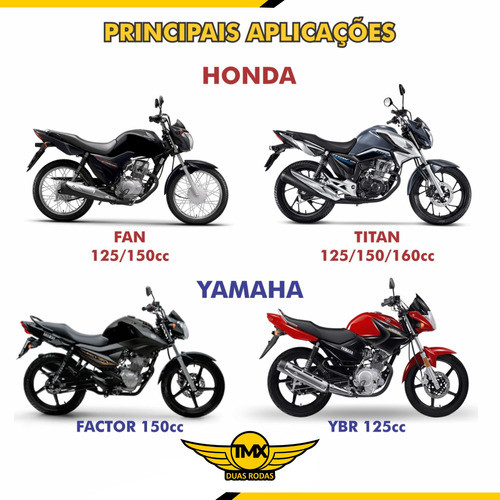 Kit Pneu Moto Winner 80/100-18 S/c Diant Maggion+bico Tr-414 1