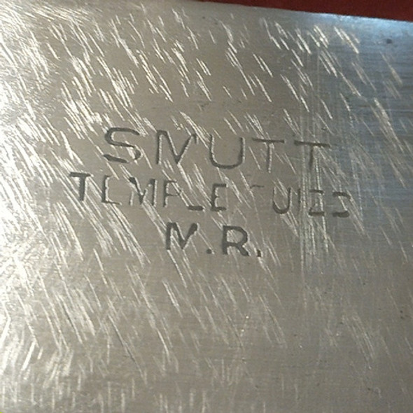 Cuchilla Smutt Antigua De Acero Al Carbono Sueco Cuchillo 0