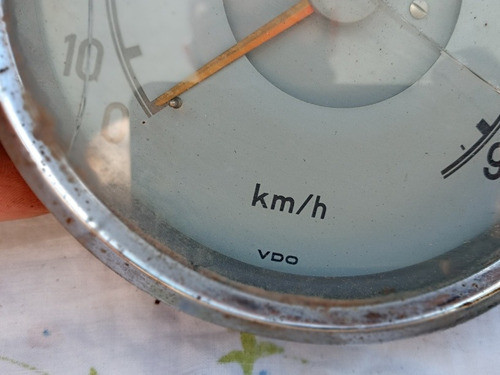 Antiguo Velocímetro Instrumental Reloj Vdo Made In Germany 1
