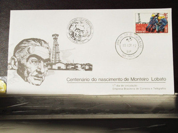 Envelope - Centenário Do Nascimento De Monteiro Lobato 0