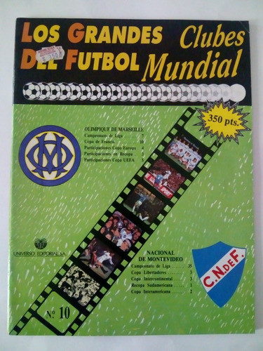 Los Grandes Clubes Del Futbol Mundial Olimpique - Nacional 0