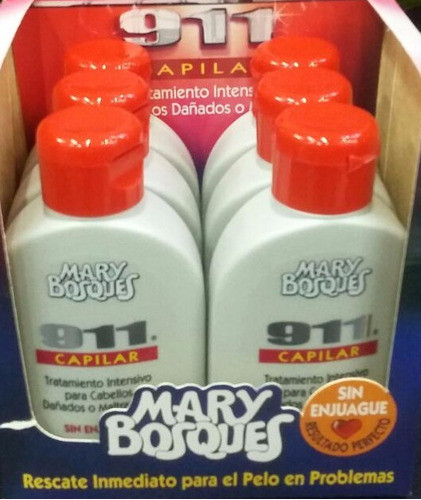 Mary Bosques 911 Capilar Tratamiento Intensivo Para Cabello 0