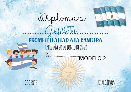 15 Diplomas - Certificados A5 - 15 X 21 Cm 1