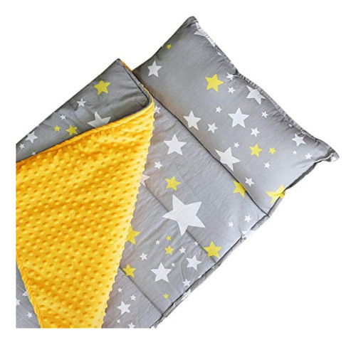 Nedvi Colchoneta Para Siesta Para Niños Pequeños Con Bolsa D 1