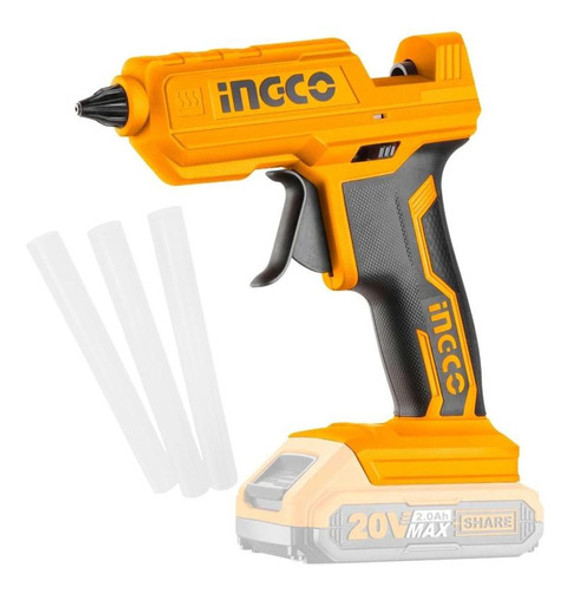 Pistola De Silicona Caliente Ingco A Batería Super Oferta 0