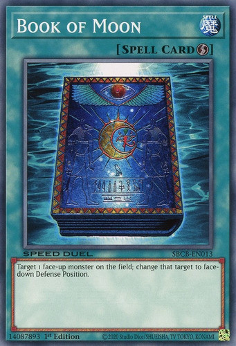 Book Of Moon (sbc1-eni28) Yu-gi-oh! 0